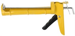 Пистолет для герметика STAYER STANDARD полукорпусной, с гладким штоком, 310 мл - фото 15238