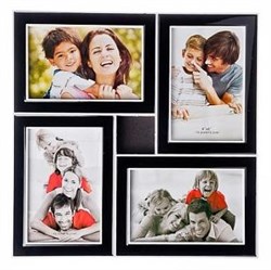 Фоторамка на 4фото 31*31см/пластик/520-350 37438