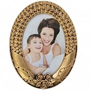 Фоторамка овальная, пластик, 23х18,5см 520-469 44413