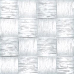 Плитка  потолочная инжекционная Люкс Формат, 50x50см, бесшовная, пенополистирол, Велла, белая, упаковка 8шт. (2м2) - фото 17026