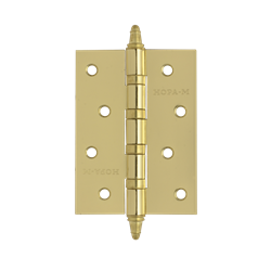 Петля универсальная AL- 2,5 с колпачком золото ( 62.5*35*1.5мм) - фото 20157