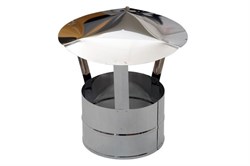 Зонт нержавеющая сталь диаметр 110 - фото 20575