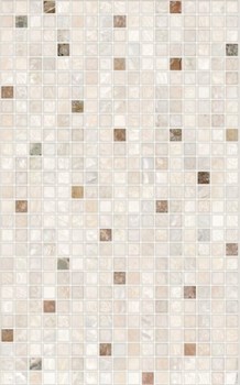 Плитка настенная керамическая облицовочная Нео Мозаика 122861, 25x40мм, глянцевая, светло-коричневая - фото 30600