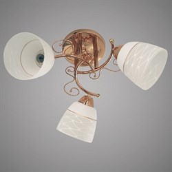 Люстра подвесная 3-рожковая 31935/3 FGD, 3х40W, E27, d500, LNGSH19, золото 56411