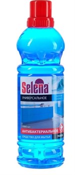 Средство для мытья полов SELENA Морская свежесть, антибактериальное, 1л - фото 35347