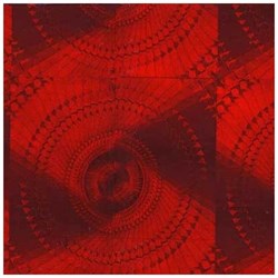 Пленка самоклеящаяся D&B 6010, 450ммх8м, голография красная, на метраж - фото 39413