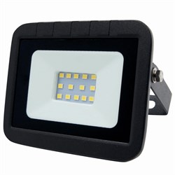 Прожектор светодиодный LEEK LE FL SMD LED7, 10W, CW, IP65, холодный белый, ультратонкий, черный - фото 40185