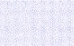Плитка настенная керамическая облицовочная 122981 BELLA  Деко-1, 25x40см, объемная, глянцевая, фиолетовая светлая - фото 40838