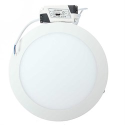 Светильник Ecola DRSV18ELC, downlight, накладной, 18W, 4200K, 220x32мм, с драйвером, круглый, матовый 46792 - фото 40968