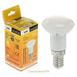 Лампа светодиодная Ecola Light Reflector R39, LED, 4200K, 4Вт,  220В, E14 - фото 41117