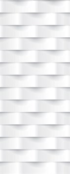 Панель ПВХ 2700x250мм Волны белые 7237/1, декоративная - фото 41781