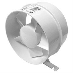 Вентилятор бытовой канальный E-EXTRA ЕК-125, 125мм,  белый - фото 41901