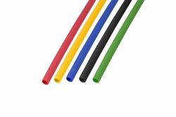 Трубки термоусадочные Rexant 29-0154, 4.0/2.0мм, 1м, 5цветов, набор 50шт. - фото 42144