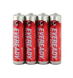 Батарейка Energizer Eveready HD R-03 ААA, солевая, мизинчиковая 57503
