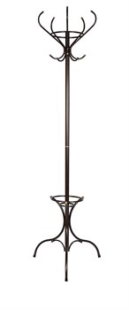 Вешалка-стойка напольная Тюльпан ВНП13БС, высота 1.9м, диаметр 640мм, металл, медный антик - фото 42800