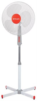 Вентилятор напольный Timberk TEF F16 FM2, диаметр 40см, высота 125см, 3скорости, 40Вт, белый 21521 - фото 43051