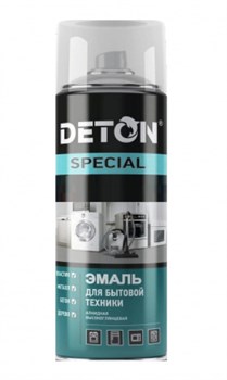 Эмаль DETON Special для бытовой техники, алкидная, высокоглянцевая, 520мл, белая - фото 44962