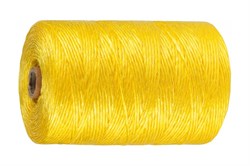 Шпагат многоцелевой ЗУБР, 1.8ммx110м, 50кгс, 1.2ктес, полипропилен, желтый - фото 45628