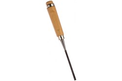 Стамеска-долото Зубр Эксперт 18096-06, 6мм, с деревянной ручкой - фото 46699
