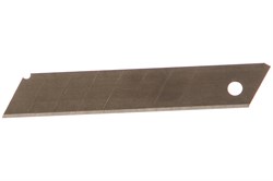 Лезвия запасные для строительного ножа КЕДР 18мм, сегментированные, 10шт в комплекте - фото 47423