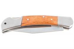 Нож складной STAYER с деревянными вставками, 225мм - фото 47473