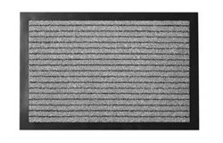 Коврик придверный Floor mat (Полоска), 50x80см, влаговпитывающий, серый - фото 50414