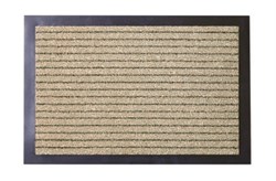 Коврик придверный Floor mat (Полоска), 50x80см, влаговпитывающий, темно-бежевый - фото 50417