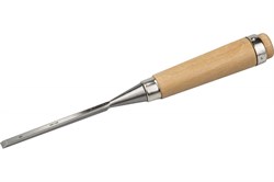 Стамеска-долото Зубр Эксперт 18096-08, 8мм, хромованадиевая, деревянная ручка - фото 50819