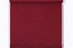 Штора рулонная/ролет MJ-012, 75x160см, ПВХ, бордовый - фото 52444