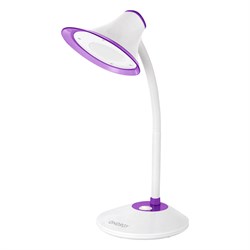 Светильник настольный светодиодный EN-LED20-2, бело-фиолетовый - фото 52616