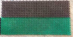 Покрытие ковровое щетинистое Трава-20, 20ммx2x25м, 2 цвета, на метраж - фото 54710