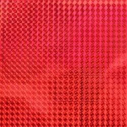 Пленка самоклеящаяся D&B 027А, 450ммх8м, голография красная, на метраж - фото 55800