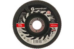 Круг лепестковый торцевой GREATFLEX 125х22.2мм, Р120, 72лепестка 60509