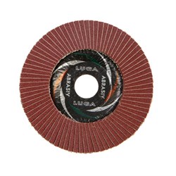 Круг лепестковый торцевой Луга для шлифовки, 125x22мм, зерно Р36 - фото 56812