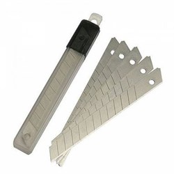Набор сменных лезвий сегментированных FIT 10431 для ножа технического, длина 18мм, 15 сегментов, 5 штук в наборе 70989
