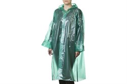 Плащ-дождевик STAYER MASTER 11610, полиэтиленоый, универсальный размер, зеленый - фото 57863