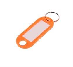 Бирка для ключей АЛЛЮР, пластиковая, цвет микс - фото 57888
