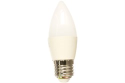 Лампа светодиодная Ergolux LED-С35-7W-E27-6K, 15Вт, 220В, цоколь Е27, 6000К - фото 58698