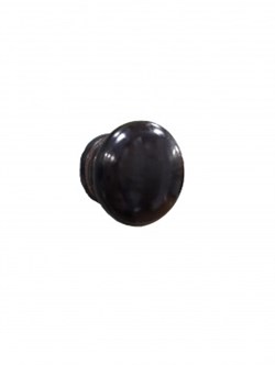 Ручка мебельная 3461/4, диаметр 30мм, дерево, чёрная - фото 58905