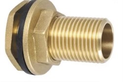 Врезка для резервуара (бака), штуцер 1/2дюйма, наружная резьба 36867