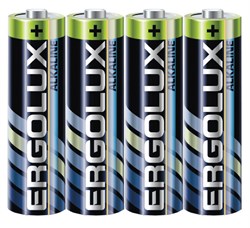 Элемент питания (батарейка)Ergolux LR06 SR4 пальчиковый, 1.5В - фото 60161