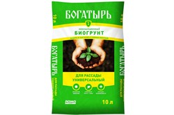 Биогрунт для рассады Лама-торф Богатырь универсальный, 10л 71769