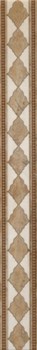 Фриз (бордюр) Березакерамика Флоренция, коричневый, 8х54х500мм, сорт 1 - фото 63909