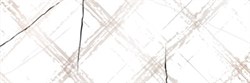 Декор настенный Березакерамика Стратос Сетка, белый, 8х250х750мм, сорт 1 - фото 63987