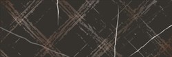 Декор настенный Березакерамика Стратос Сетка, черный, 8х250х750мм, сорт 1 - фото 63989