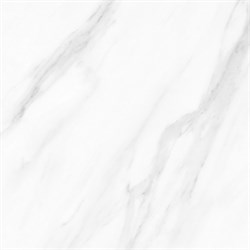 Плитка для пола Березакерамика КАРРАРА G, белая, 8х418х418мм, сорт 1 - фото 64398