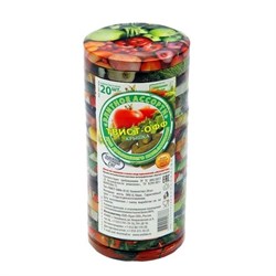 Крышка винтовая твист-офф Ассорти 82D, диаметр 82мм, с картинкой, поштучно 74474