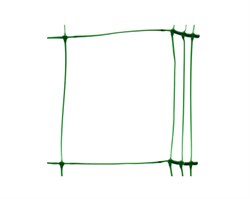 Сетка шпалерная для огурцов Ф-150/1.7/3.5, 1.7x3.5м, пластиковая, зеленый/хаки - фото 68173