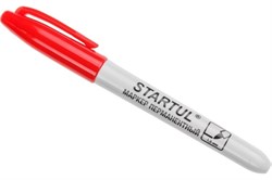 Маркер перманентный фетровый STARTUL Profi ST4350-03 промышленный, красный, 1.5мм - фото 68439