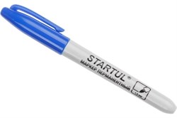 Маркер перманентный фетровый STARTUL Profi ST4350-02 промышленный, синий, 1.5мм - фото 68441